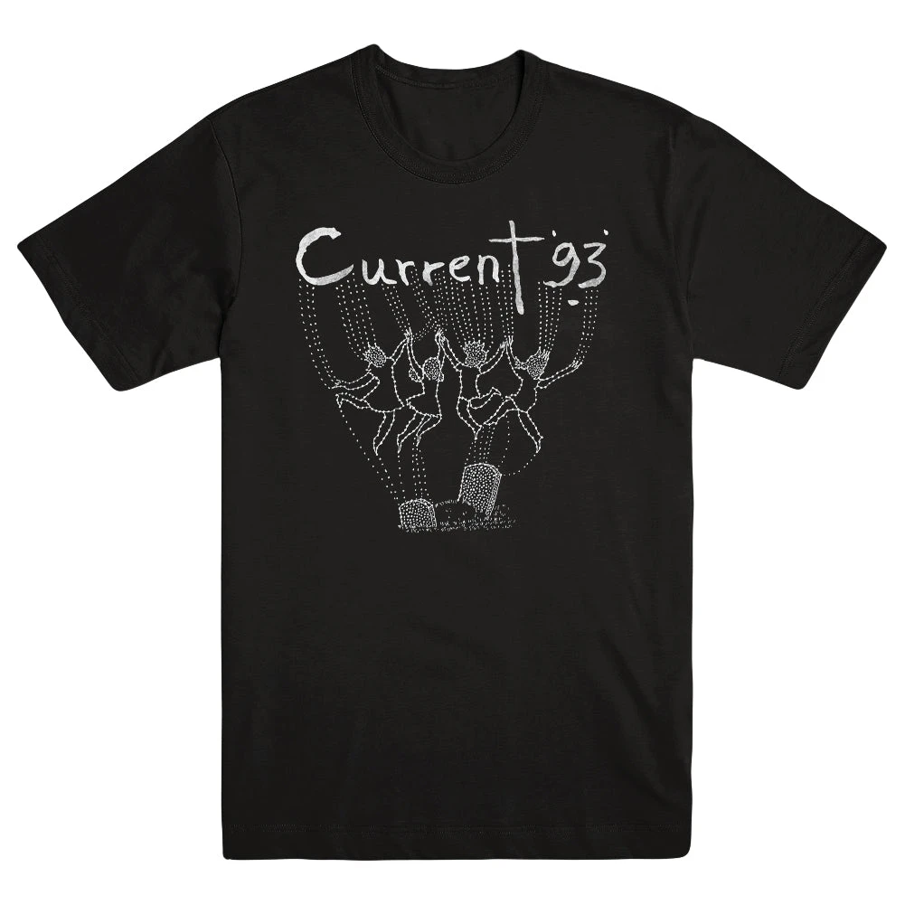 Light CURRENT 93 Band T-Shirt Cotton Graphic Tee Men Women Summer Streetwear