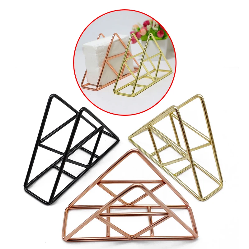 1pc Iron Towel Rack Table Napkin Holder For Hotel Restaurant Coffee Shop Napkin Clip Rack Box Serviette Holder Tissue