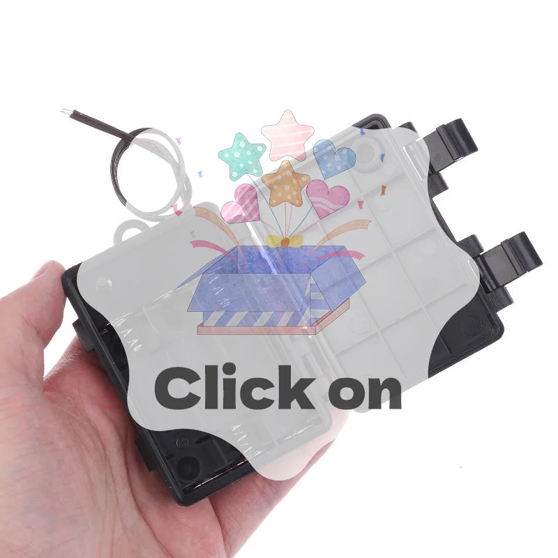 ที่ใส่แบตเตอรี่ AA 3 ช่อง 1 ชิ้น 4.5V หมายเลข 5 กันน้ำและกันฝุ่น พร้อมสวิตช์