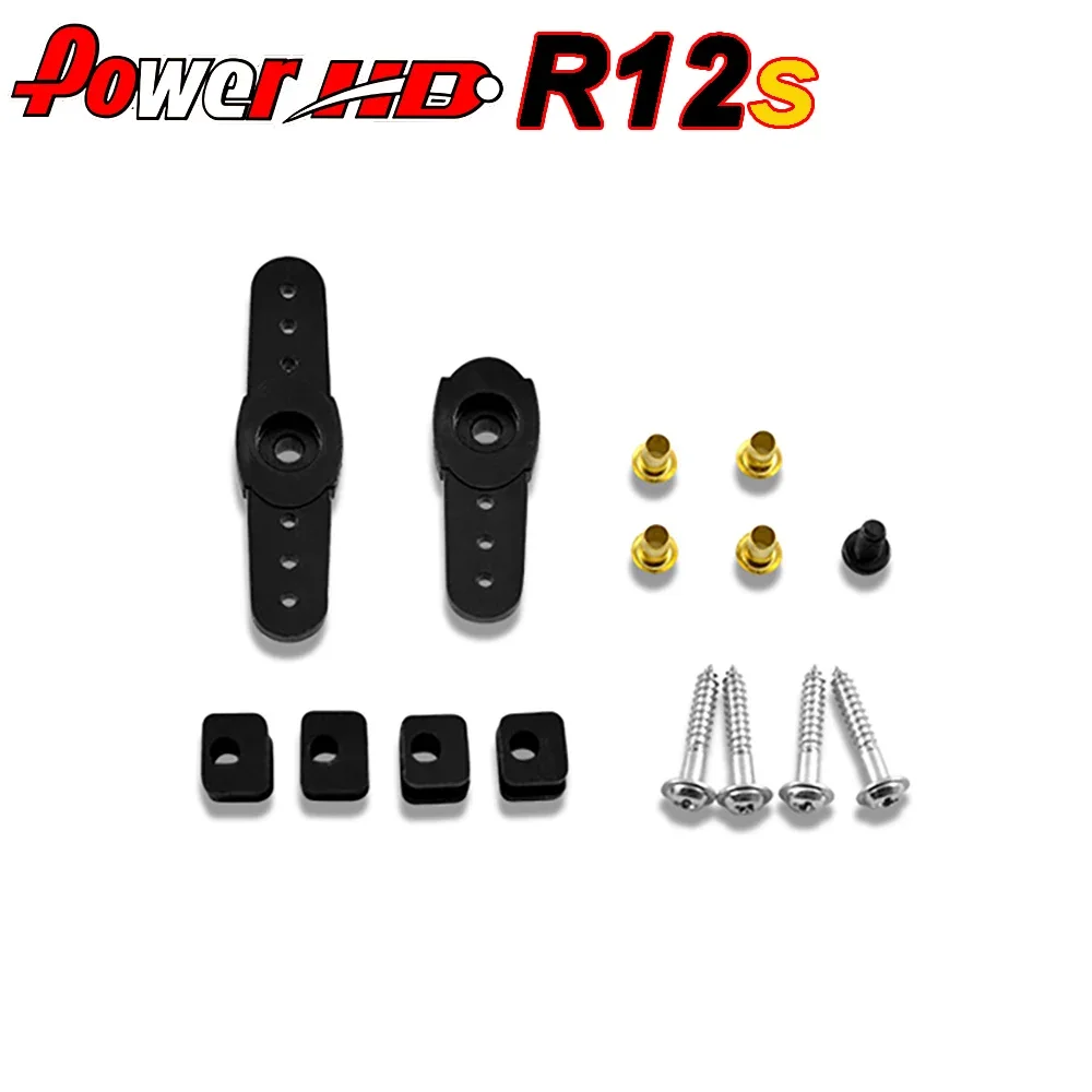 قوة HD R12S 12 كجم 6.0-8.4 فولت عزم دوران عالي تيتانيوم والعتاد المزدوج كروي سيرفو ل 1/10 Rc سباق السيارات على الطرق الوعرة مركبة 4wd لعبة