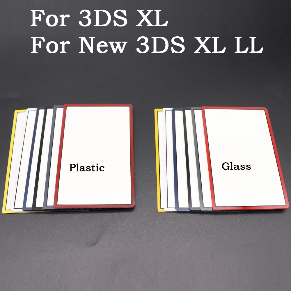 

2-5 шт. для 3DS XL / New 3DS XL LL Верхний экран Len Пластиковая стеклянная крышка Защитная пленка для ЖК-экрана для новой консоли 3DSXL 3DSLL