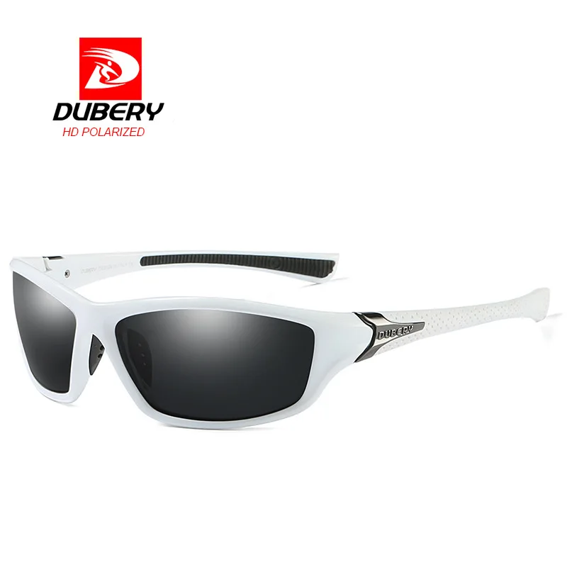 DUBERY Sport Polarized Sunglasses Night Vision Men's Driving Sun Glasses for Men Oval Brand Luxury New Colors UV400 Goggles