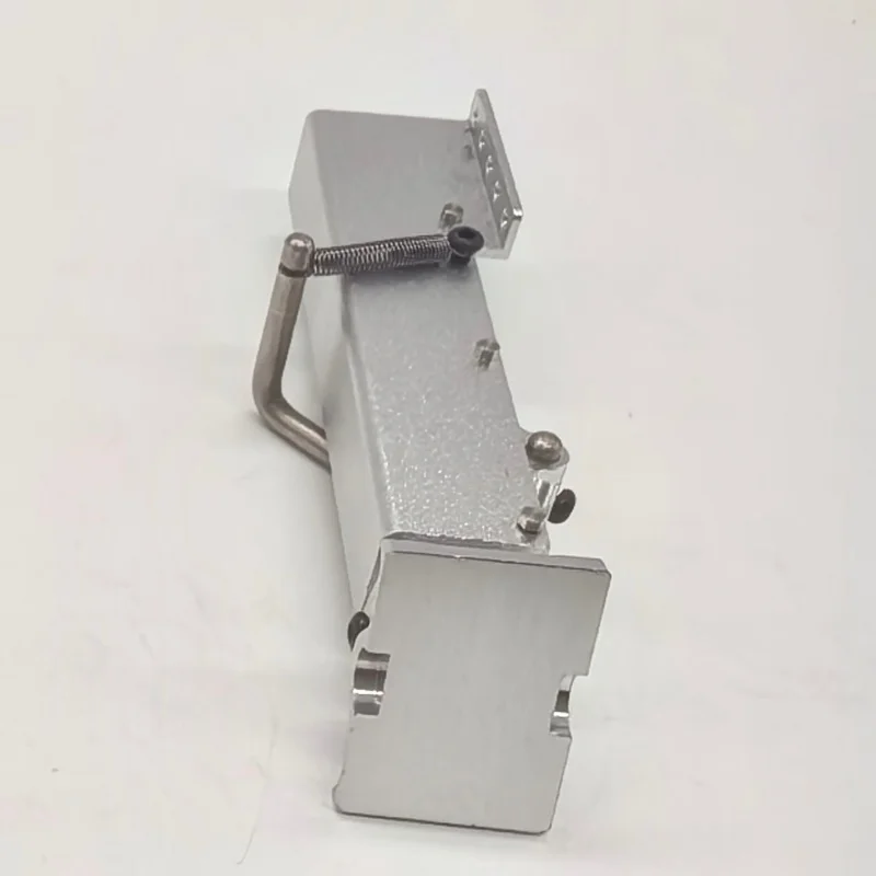 1 Paar schwarze Metallstützbeine für 1/14 Tamiya RC Truck 40-Fuß-Anhänger Sattelzug DIY-Teile LKW DIY-Zubehör Spielzeug – Detail 7
