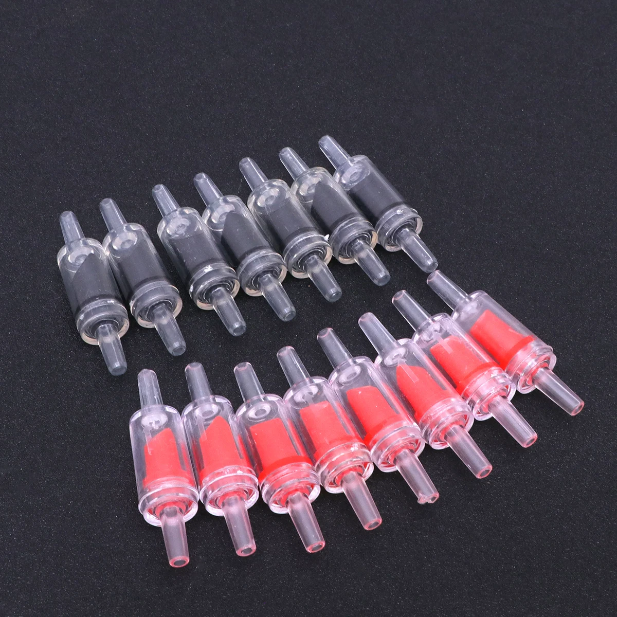 

16 pcs Stop Valve Durable Aquarium Air Pump Check Fish Tank Non Return Prevent Back Siphoning Easy Clean Detachable Pet Supplies