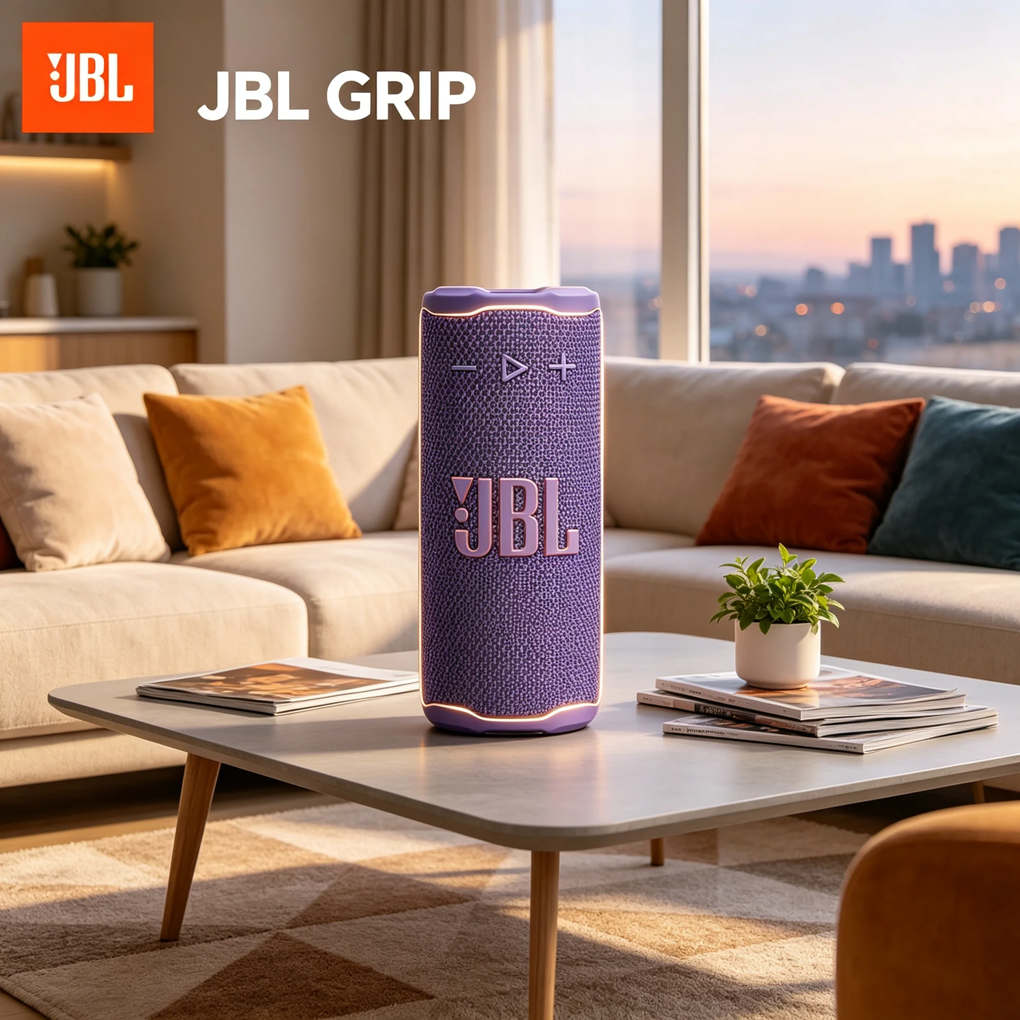 JBL GRIP Waterproof Shockproof Bluetooth Speaker IP68 Portable Wireless Stereo Audio Outdoor Beach Camping Travel Loudspeaker