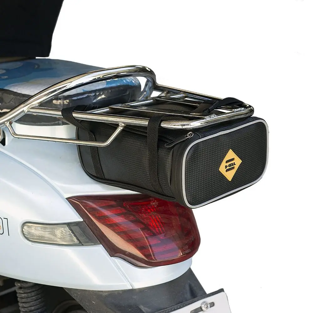 High Quality Large Capacity Motorcycle Side Bag Rainproof Durable Motorcycle Tail Bag Bumper Multifunctional Waist Bag