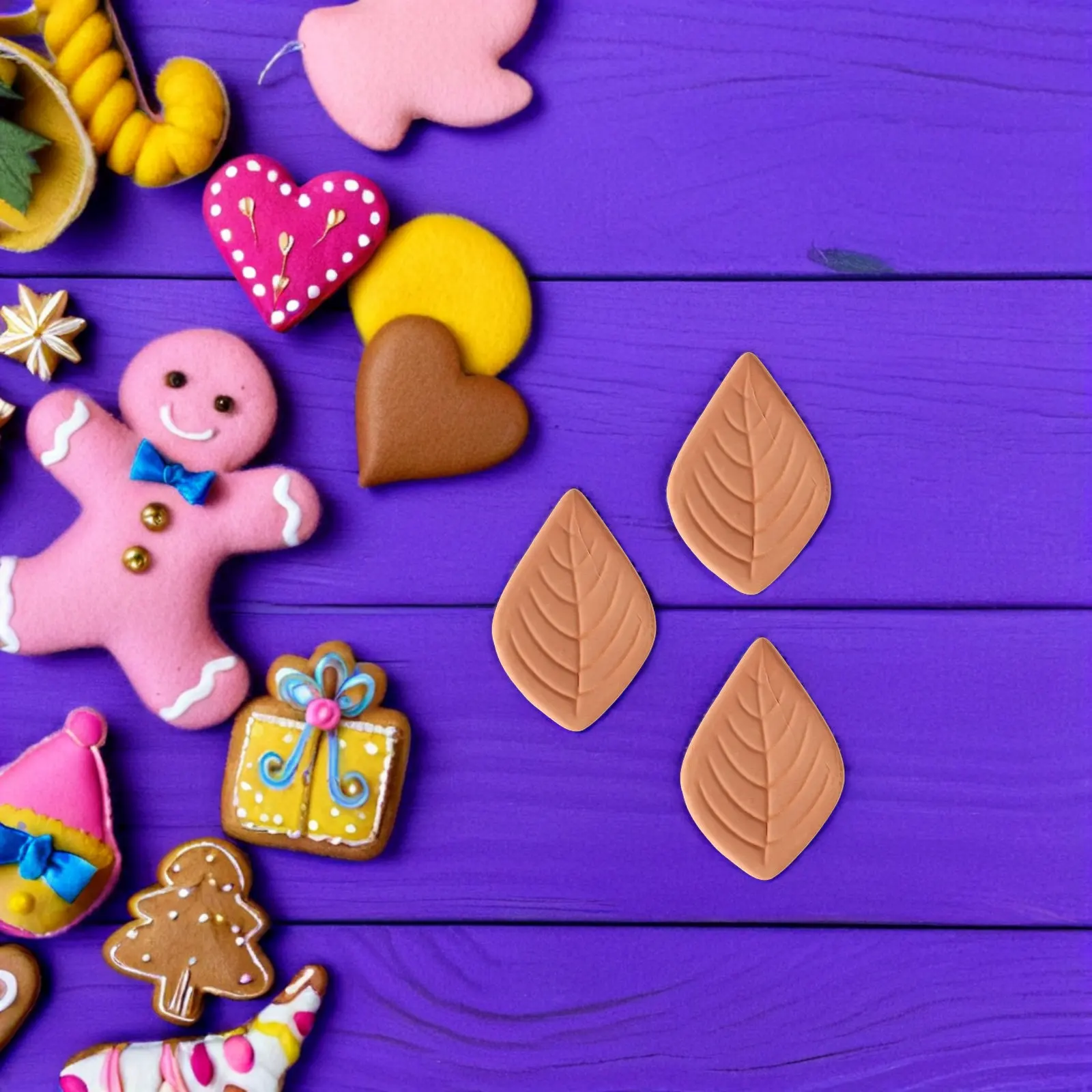 10 Discos de terracota para suavizar el azúcar moreno, en forma de hoja, reutilizables, para conservar la humedad de alimentos como galletas, frutas secas y malvaviscos