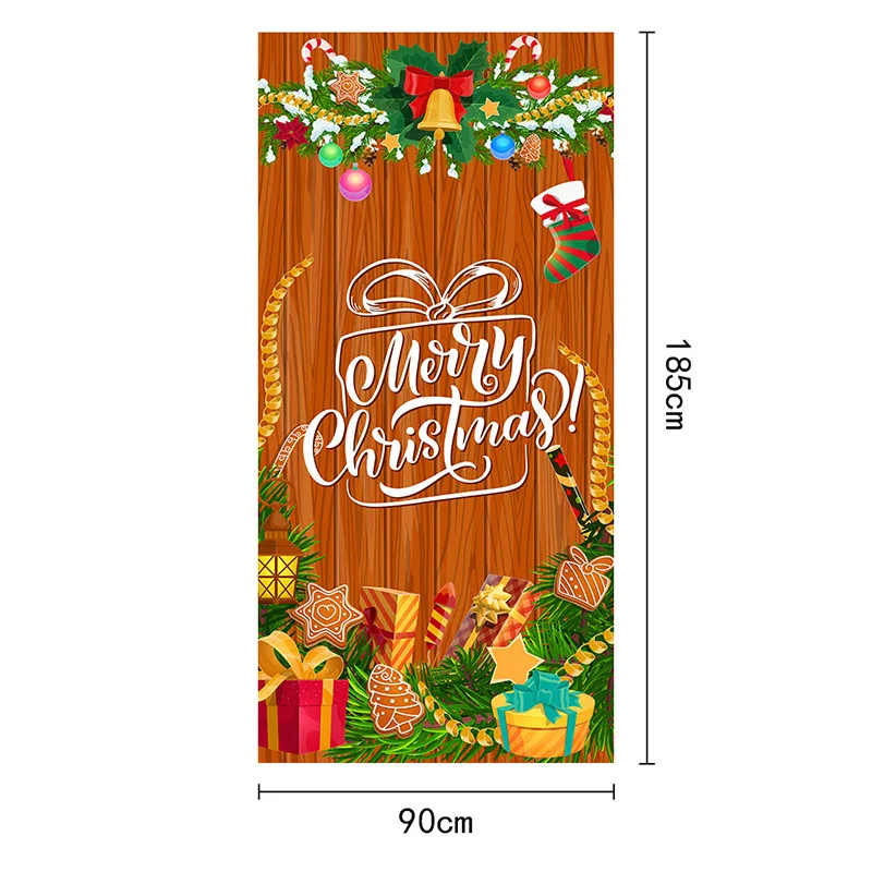 جديد عيد الميلاد الكتان سانتا كلوز الكرتون طاولة القهوة مفرش المائدة ديكور طاولة طعام القماش غرفة المعيشة الكتان الجدول العلم