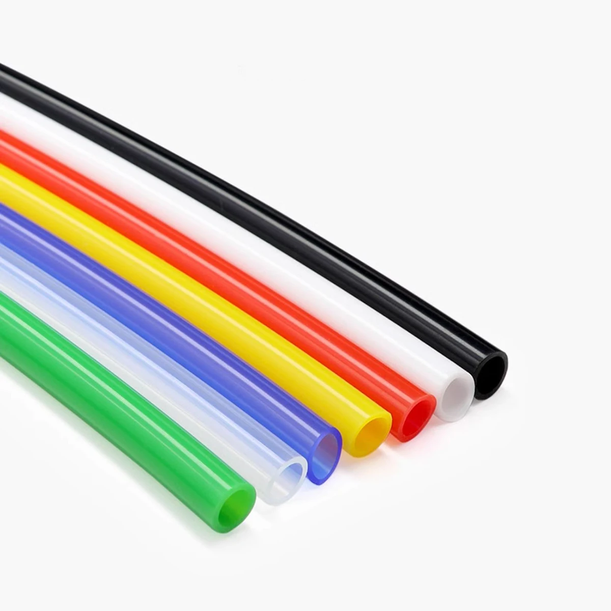 2mmx4mm Food Grade Silicone Tube Soft Hose Pipe ID 2mm OD 4mm Flexible Tubes Red White Green Blue Yellow Beige Pink Black