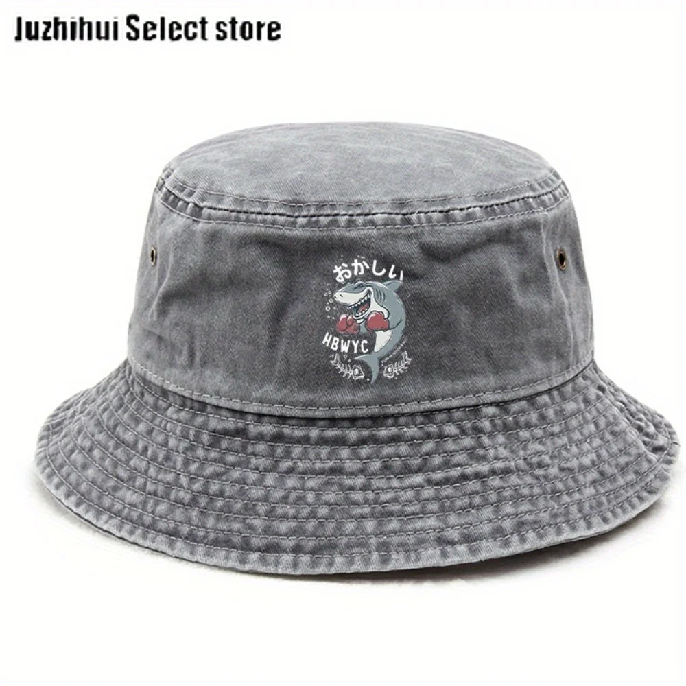 A Washed Fisherman Hat with a 
