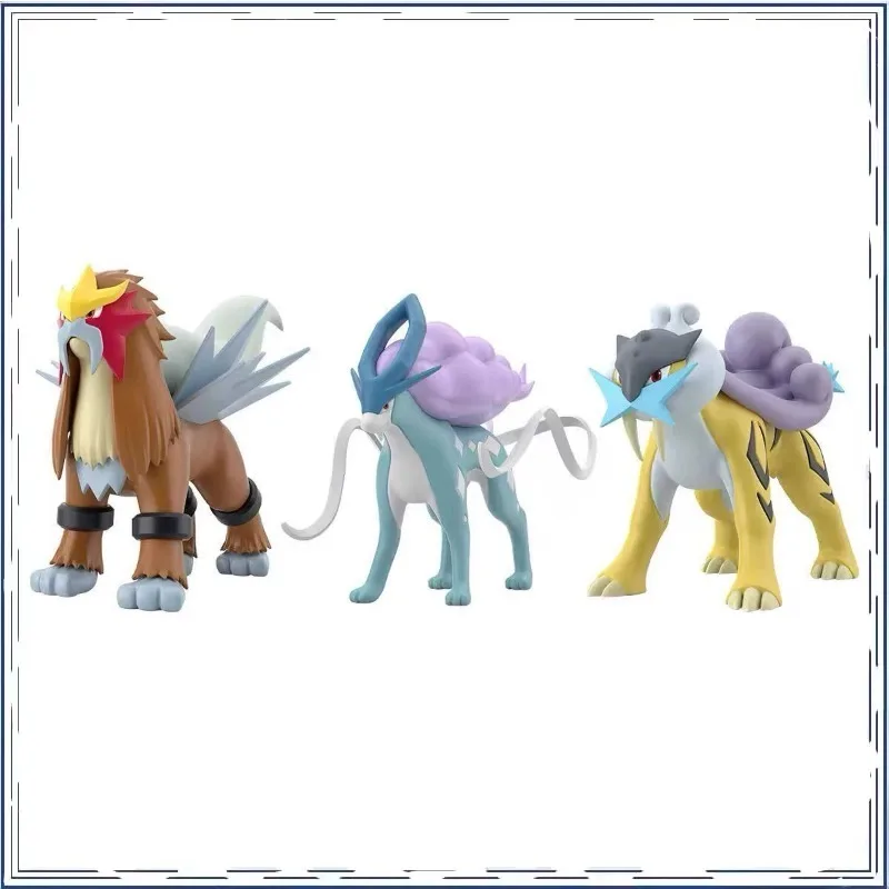 

Фигурка Покемон Энтеи Суикуне, коллекционная аниме-фигурка, настольное украшение, модель игрушки