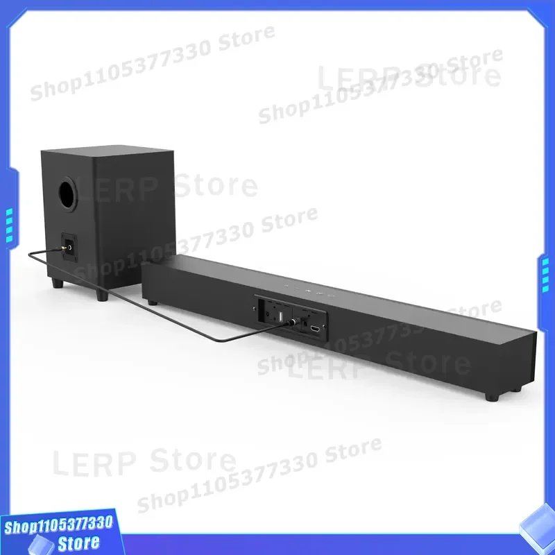 BS-65 Soundbar with Subwoofer 40W Home Theater System Bluetooth ARC Optical AUX for TV PC Computer Bass Reflex Port Surround