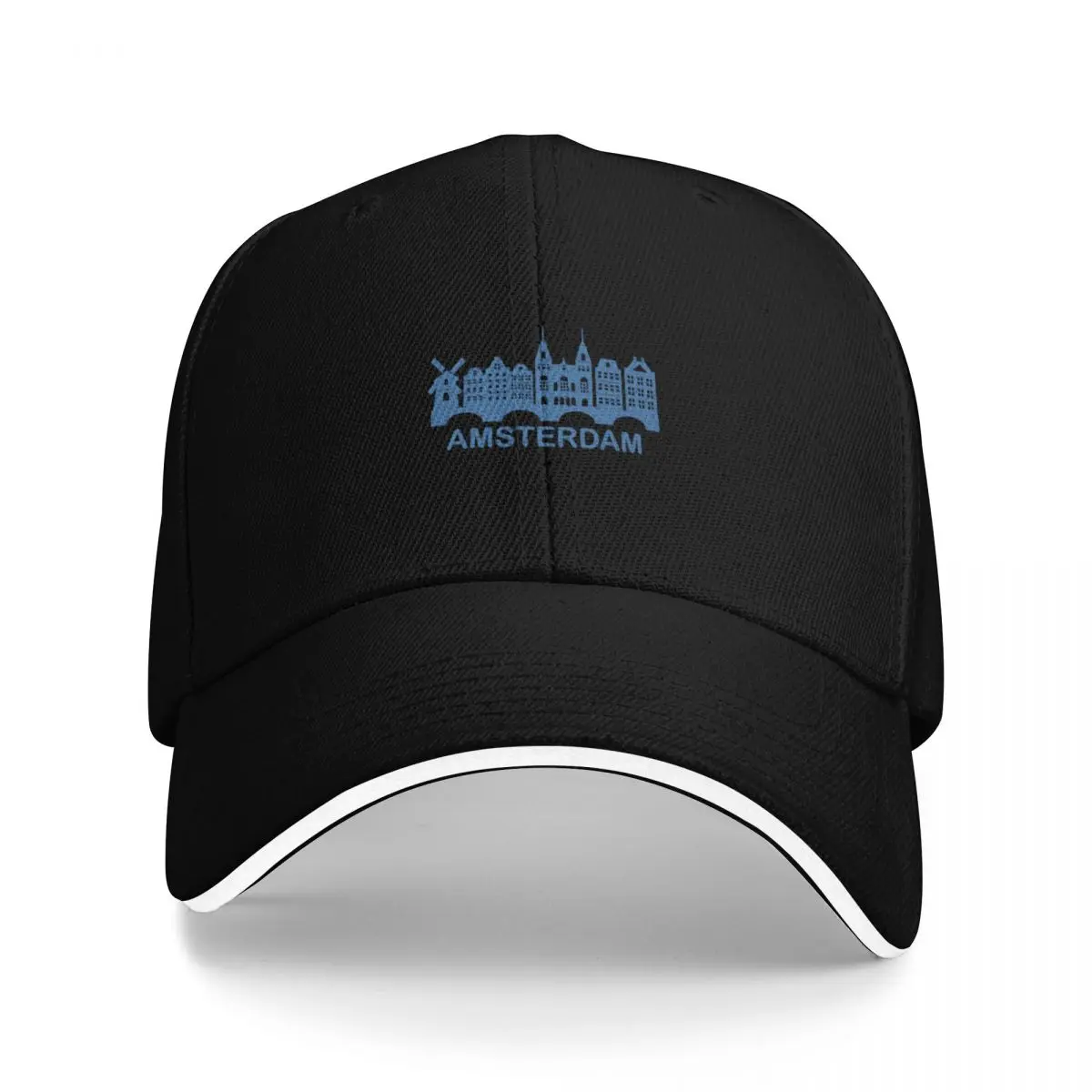 

Amsterdam, Amsterdam skyline, Amsterdam City, Amsterdam Netherlands, City Classic . Baseball Cap Male hat Ladies Men's