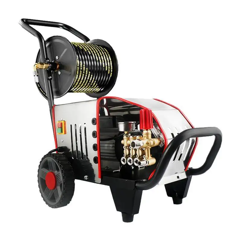 110V Car Washing Machine Commercial Ultra-high Pressure Cleaning Machine, Pure Copper Car Washing Water Gun
