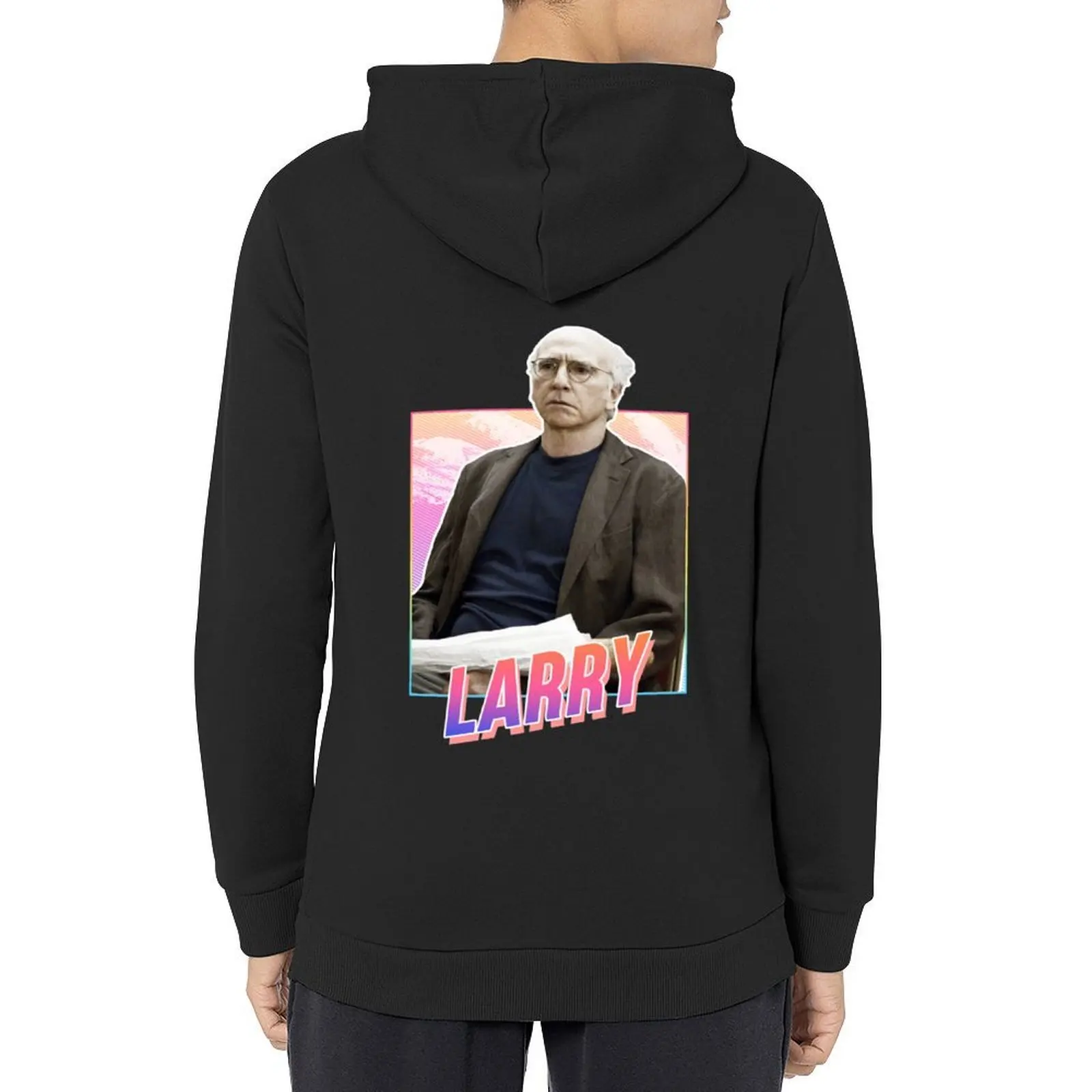 

Larry David - 80s Hoodie men's clothing autumn jacket men autumn anime clothes japanese hoodie