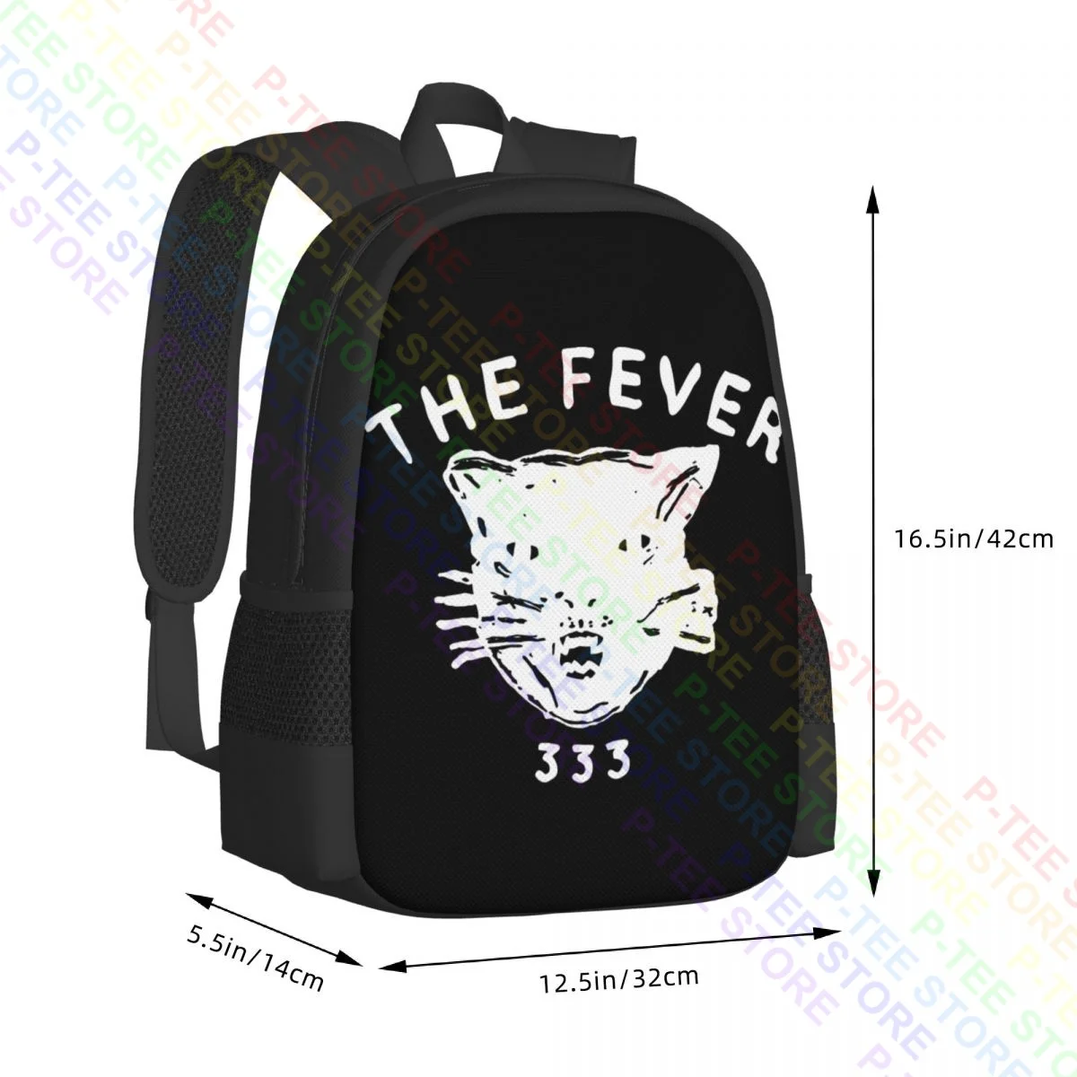 Кружка с надписью The Fever 333 Fever Cat Band LogoBackpack, вместительная Складная школьная сумка