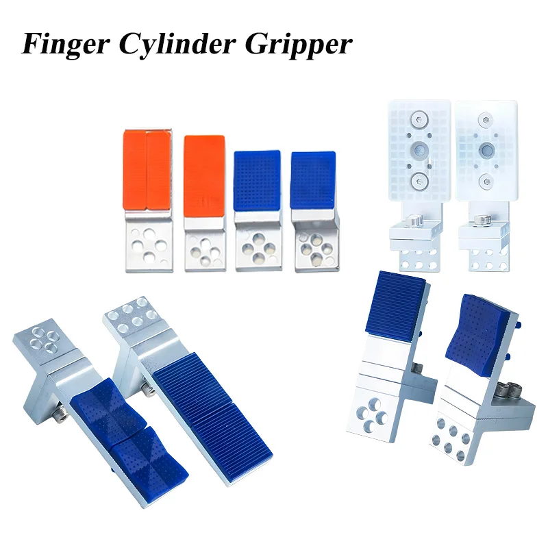 RK10-25 Pneumatic Finger Fixture Claw Head MHZ2-10/16/20/25D Finger Accessory HMMK16/20 Porous Tape Rubber Pad KTHMMK16/20 PK10