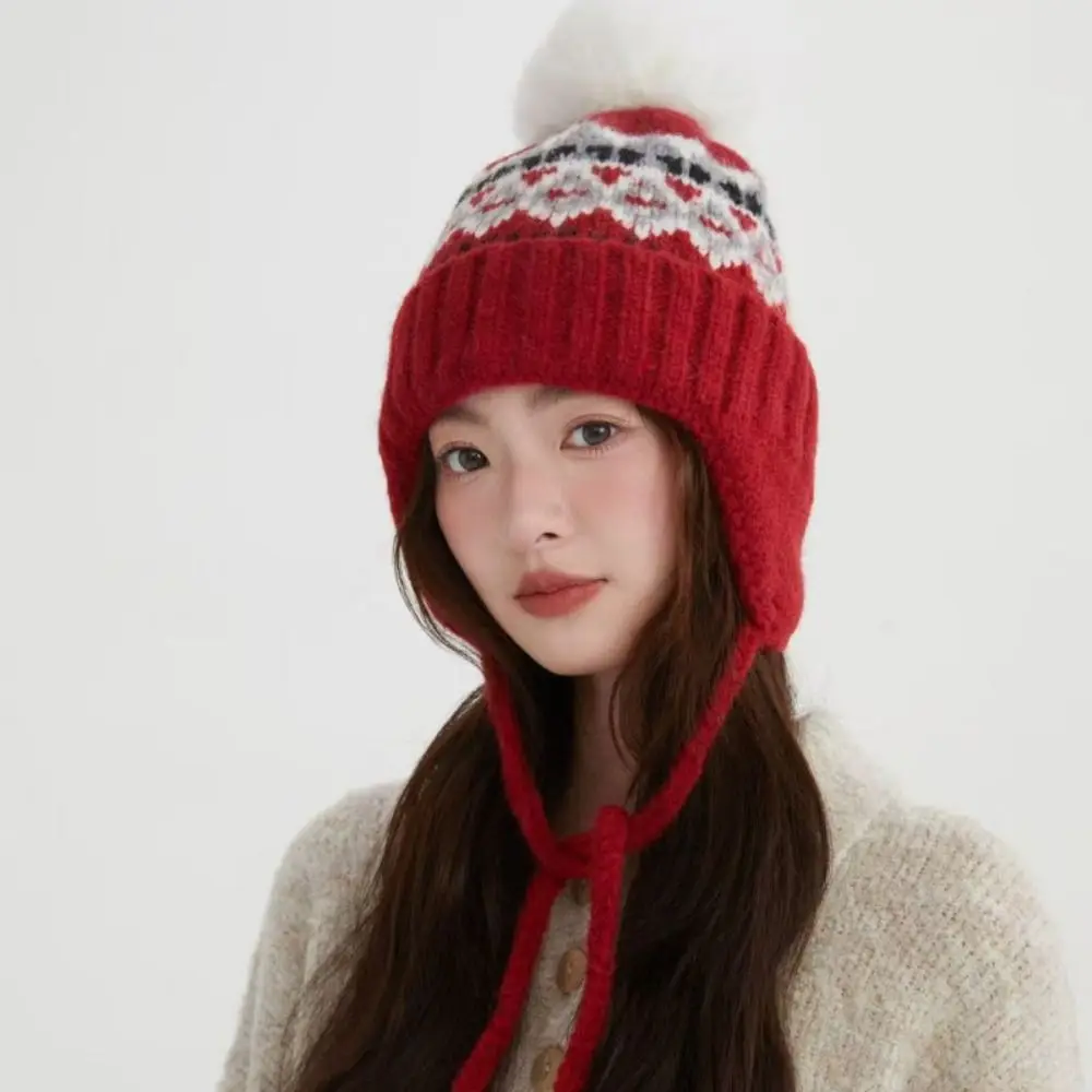 moda-quente-jacquard-malha-chapeu-impresso-la-fair-isle-estilo-gorros-retro-coreano-protecao-de-ouvido-chapeu-meninas