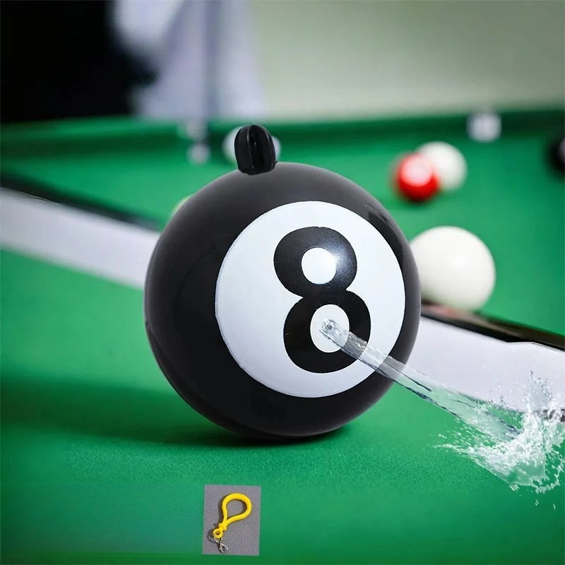 

Забавный водяной пистолет для бильярда, 2000, игрушечный кулон, спрей, брызги воды, фестивальное оборудование