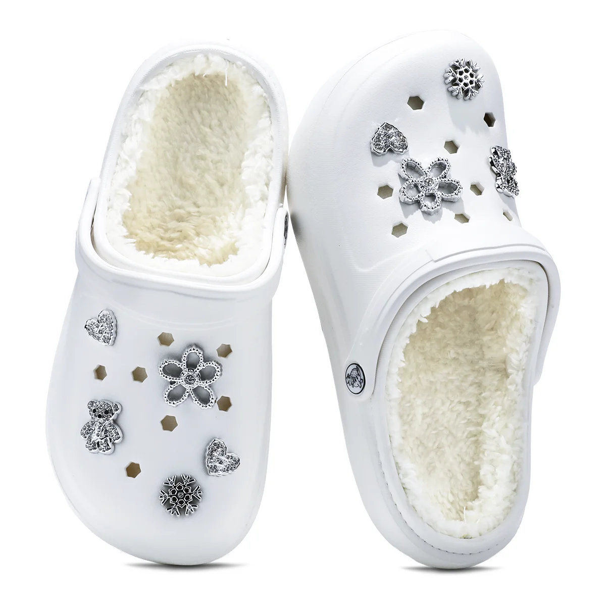 Warme Winter-Clogs für Damen, modischer und lässiger Stil, können drinnen oder draußen getragen werden 666 – Detail 10