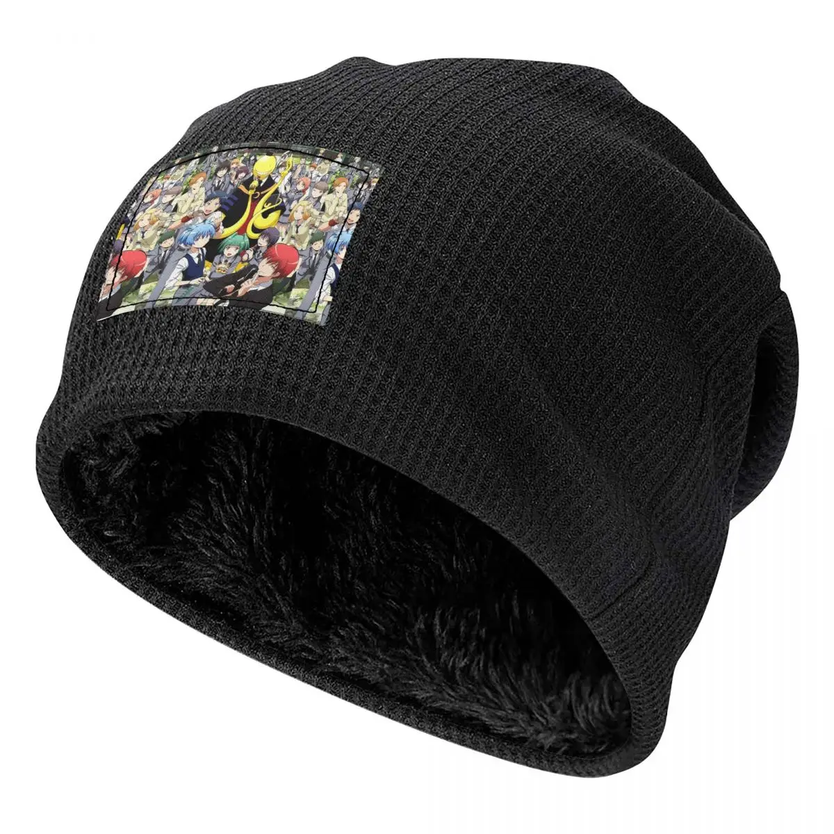 Assassination Classroom Octopus Koro Sensei Beanies Caps Fleece-Lined Bonnet Hat Hip Hop Autumn Winter Outdoor Skullies Hats
