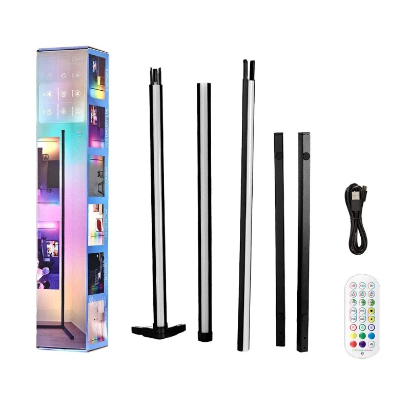 

LED Colorful Floor Atmosphere Light RGB Colorful Bluetooth Intelligent Voice controlled Pickup Light