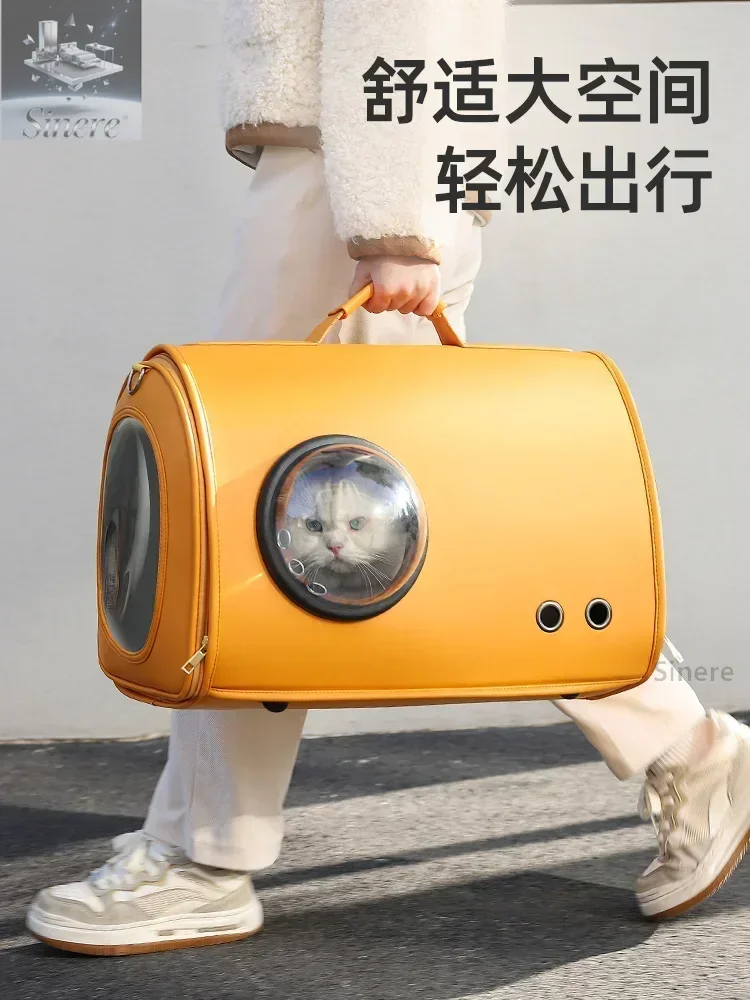 

Cat bag is convenient for going out, large capacity cat going out, oversized high-value backpack, anti-stress pet portable cat b
