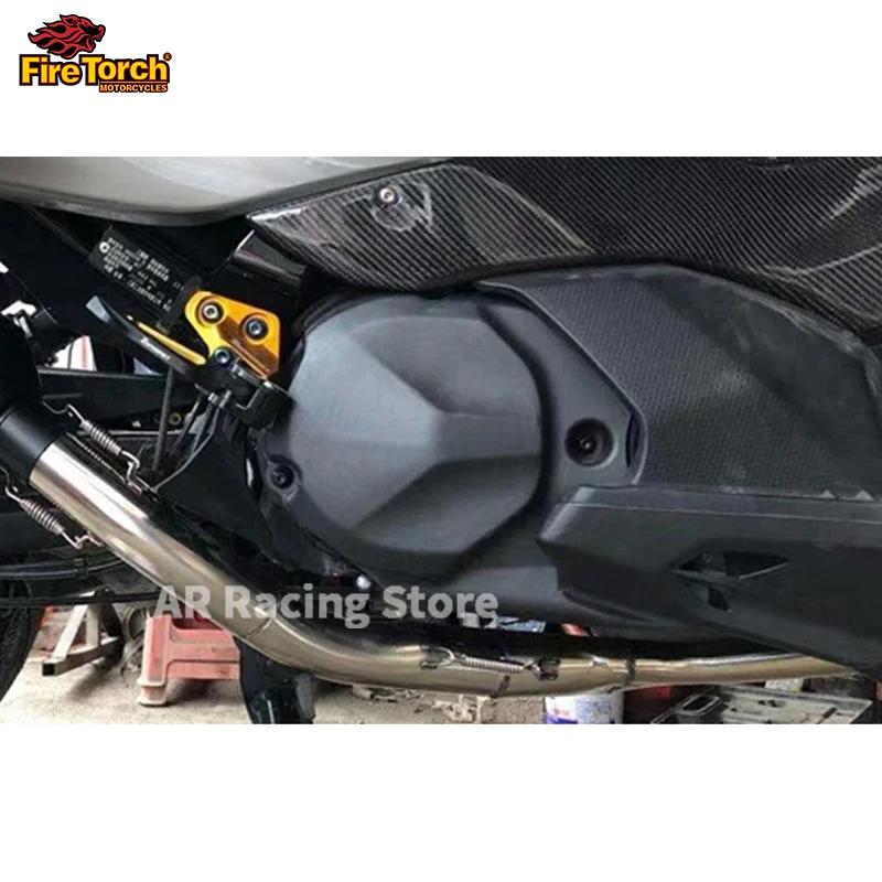 Slip For MAXSYM TL508 TL 508 2022 2023 Motorcycle Exhaust Escape Moto Systems Modified Front Link Pipe Connect Original Muffler