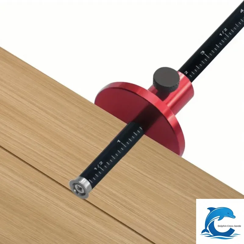 Applicable toEuropean Blade Type Wood Marking Gauge Multifunctional Tenon Locator Ruler