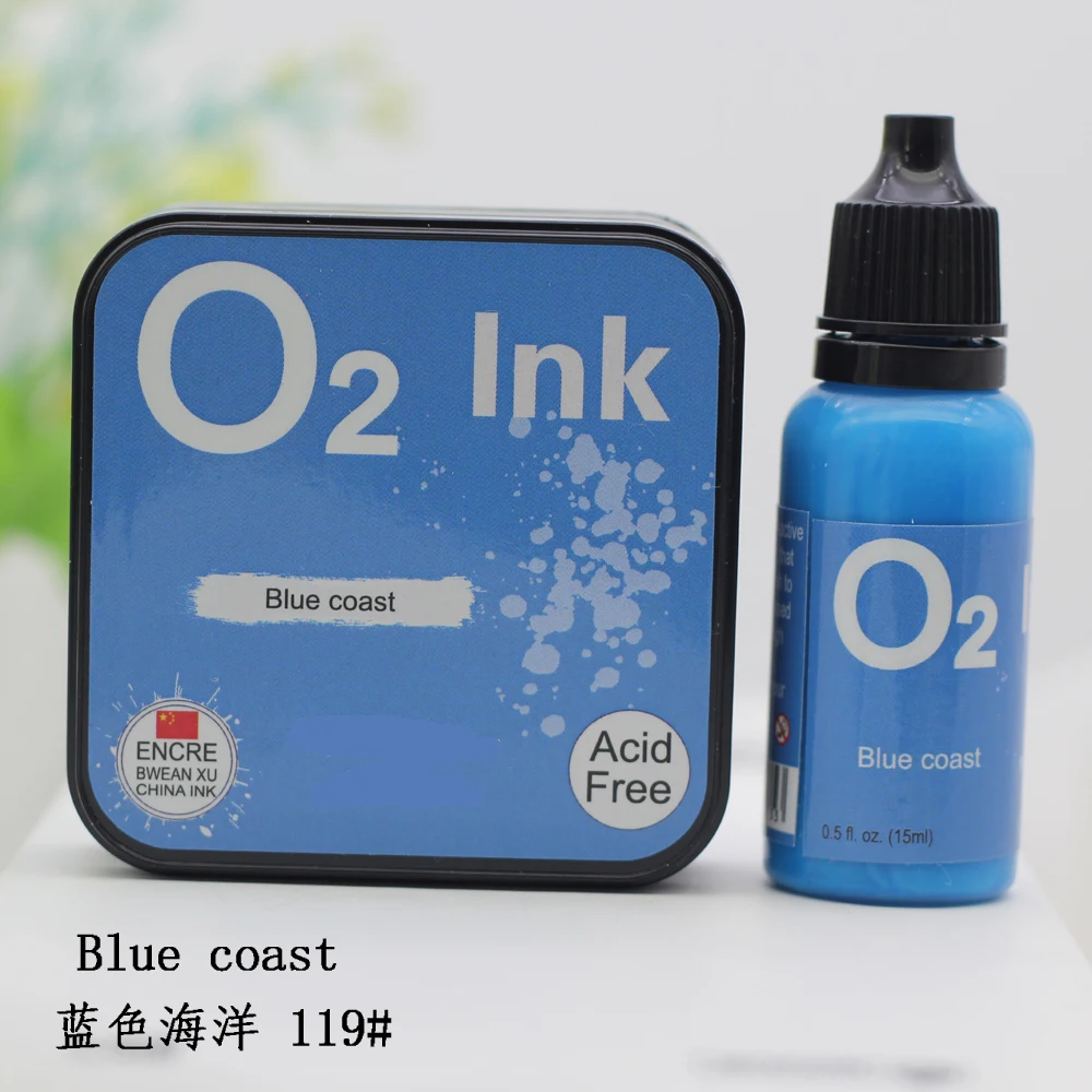 Alinacutle Water-reactive Oxide Ink Pads  Ink Reinker Stamping Tools For Scrapbooking Handmade Craft Art Paint Ink Pad