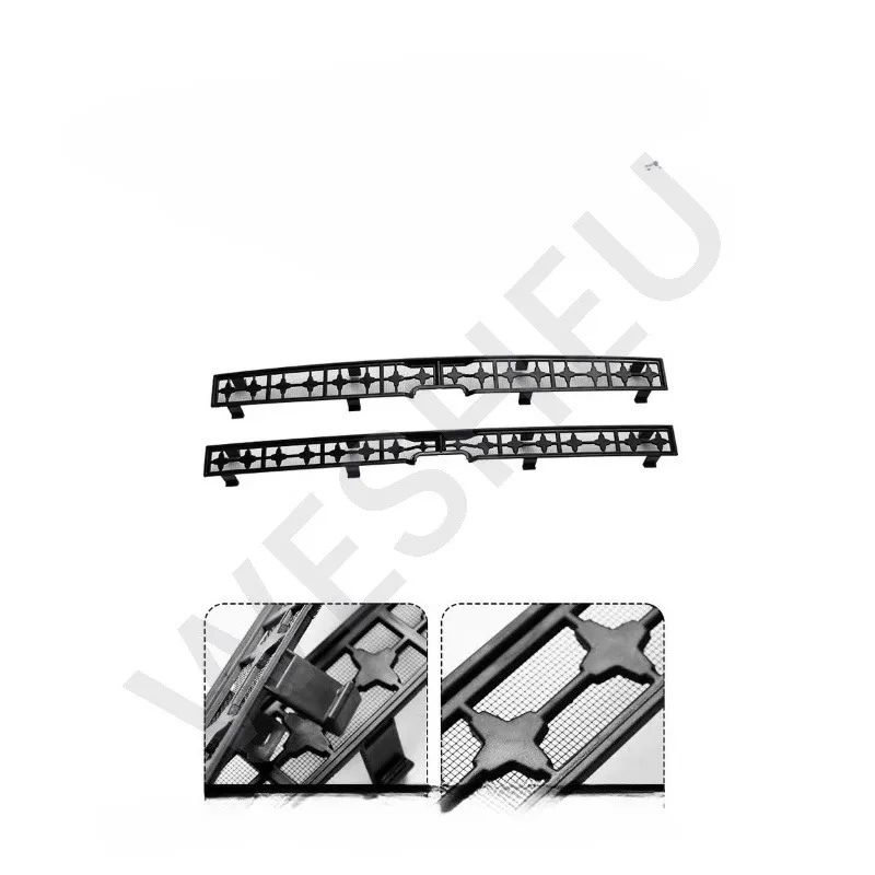 Für Geely EX2 Proton eMas 5 2025 2026 geteiltes Design Insektenschutz Stilvoller Frontgrill-Gitter Anti-Schmutz Außenzubehör – Detail 6