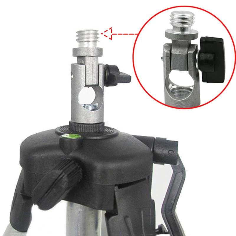 5/8 Inch Angle Tripod Rotary Laser Levels Dual Slope Adjustment Bracket Rod