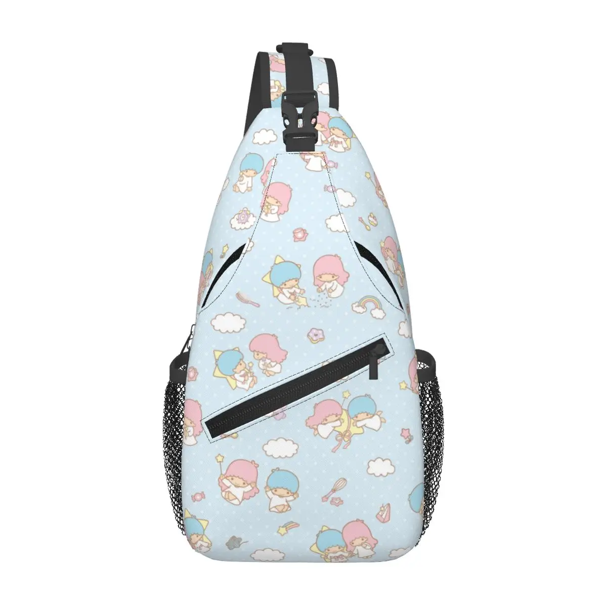 Little Twin Stars Sling Bag Merchandise Casual For Women Sanrio Cross Chest Bag