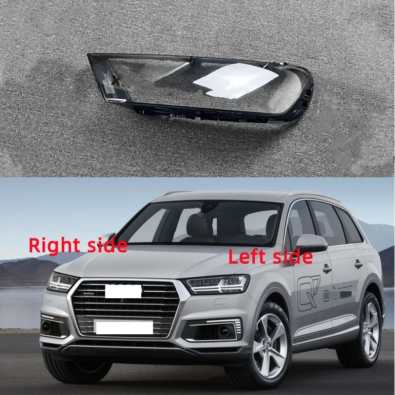 

For AUDI Q7 2016 2017 2018 2019 Car Headlight Shell Replacement Headlight Cover Headlamp Lens Headlight Glass