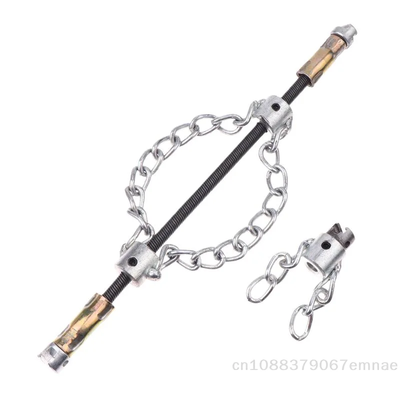

[ZS]Push-Type Rotary Cable Sewer Dredge Flex-Shaft Sewer Descaling Chain Multi-Purpose PVC Pipe Maintenance Tool For 16mm Spring