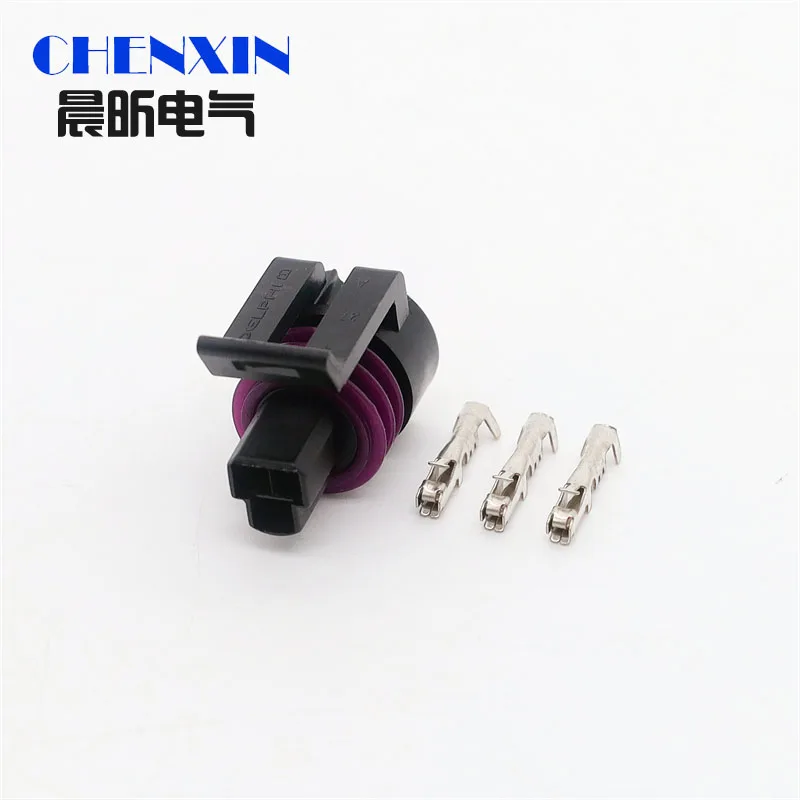 

car accessory 3 pin waterproof automotive oil Fuel Pressure Sensor Connector plug 12110192 12065287 12078090