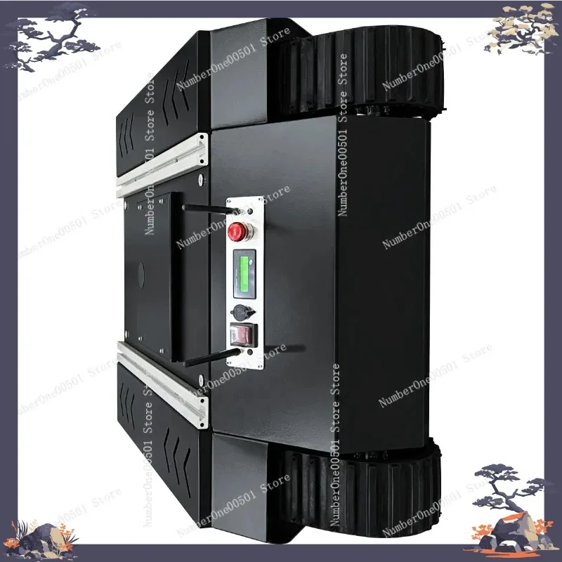 TR600 Mini Rubber Track Chassis Line Control Unmanned Vehicle ROS Development Platform Waterproof IP67 24V300W 48V500W
