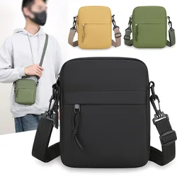 Men Messenger Sling Bags Small Shoulder Handbag Outdoor Cycling Hiking Climbing Pack Sport Crossbody Mini Students Phone Satchel