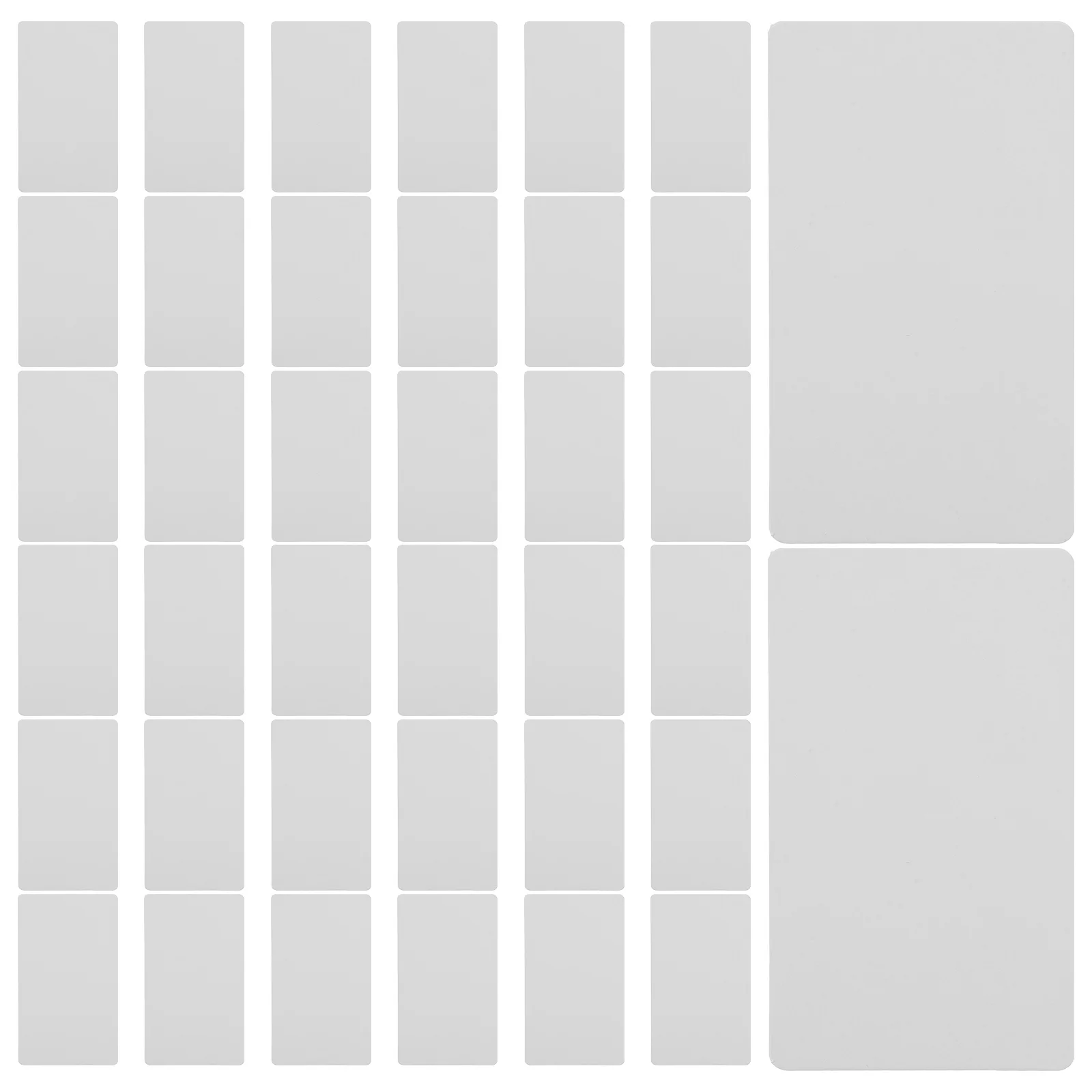 100 szt. Puste kartki z papieru kraft Dwustronne retro karteczki do notatek DIY Etykiety na prezenty z wiadomościami Upominki ślubne Notatnik Kartki z napisami