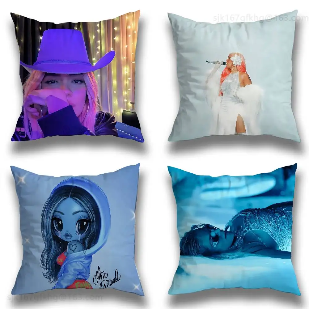 K-KAROL G NO ME ARREPIENTO DE SENTIR TANTO pillowcase casual style decoration, suitable for home (excluding pillow core)