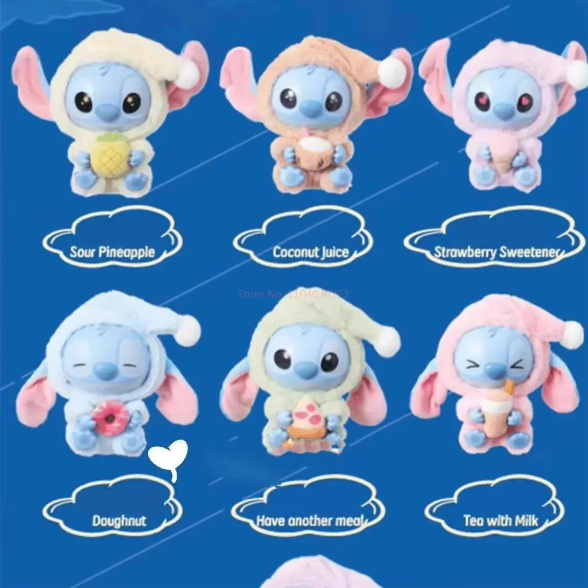 Stitch Animals Party Series слепая коробка игрушки милая загадочная коробка флокированные пушистые куклы Декор подарок натуральная