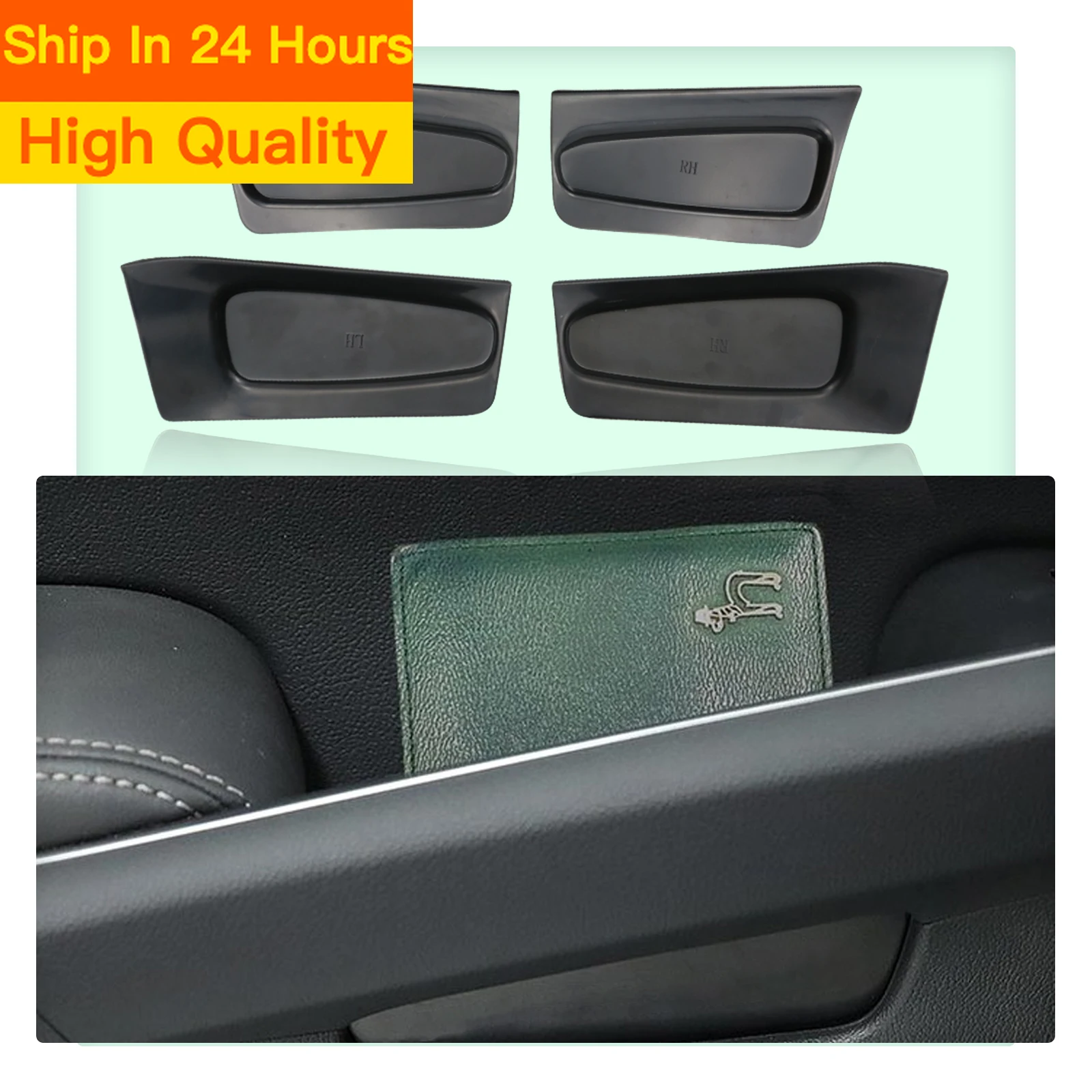 New Car Door Storage Barrel For Kia Sorento MQ4 2021 2022 2023 2024 Front Rear Door Storage Tray Auto Sorento MQ4 Accessories Hi