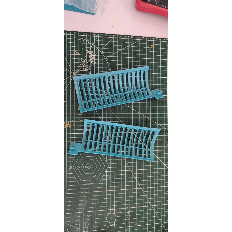 For FMS SU-27 Twin 70mm EDF RC Airplane Air Intake Grille NACA Duct Cooling Vent Upgrade Part Belt-Type Damage-Free Installation