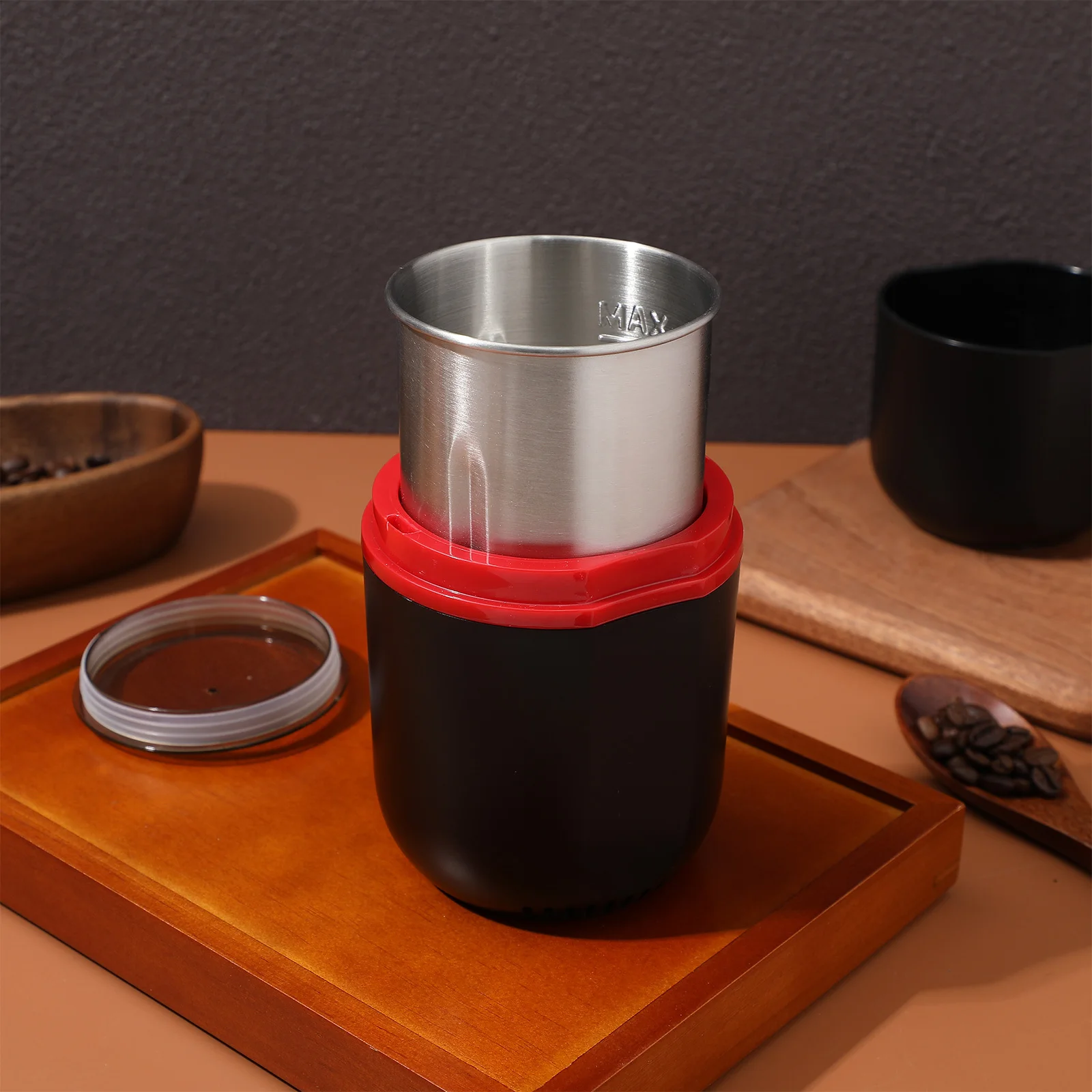 

Small Electric Coffee Bean Grain Grinding Machine Portable Kitchen Food Grinder Uk Plug Multifunction Efficient