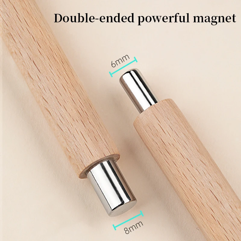 Strong Magnetic Rod for Cat Magnet Gel Nails Long Double-head Magnet Sticks Pen for Magnetic Nail Powder Nail Art Tool Manicure