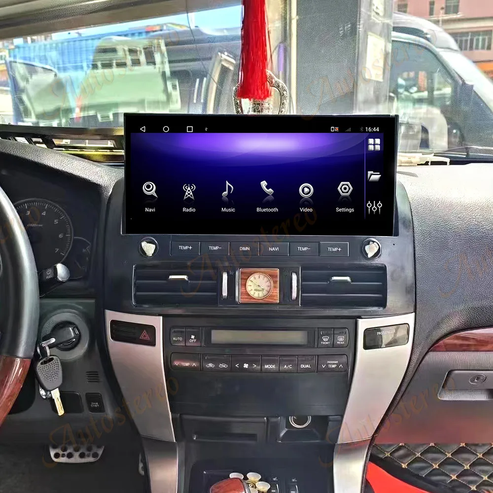 12.3 Android Auto Multimedia For Toyota Land Cruiser Prado 2003~2010 GPS Navigation Car Radio offline map Stereo Receiver Head