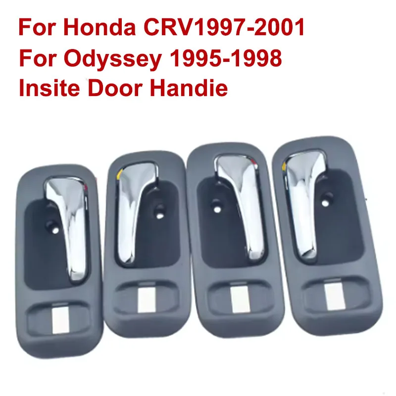 Für Honda CRV 1997-2001 & Odyssey 1995-1998 Chrom Grau Links Rechts Vorne Hinten Innen Türgriff 72124S10A11ZA 72164S10A11ZA