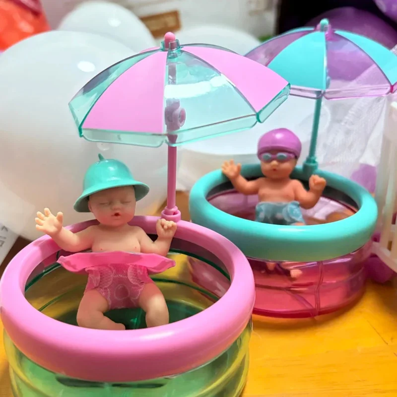 Zuru 5 Surprise My Mini Baby Series 2 Silicone Doll Blind Box Surprise Ball Pretend Play Collectible Toy For Collectors view 4