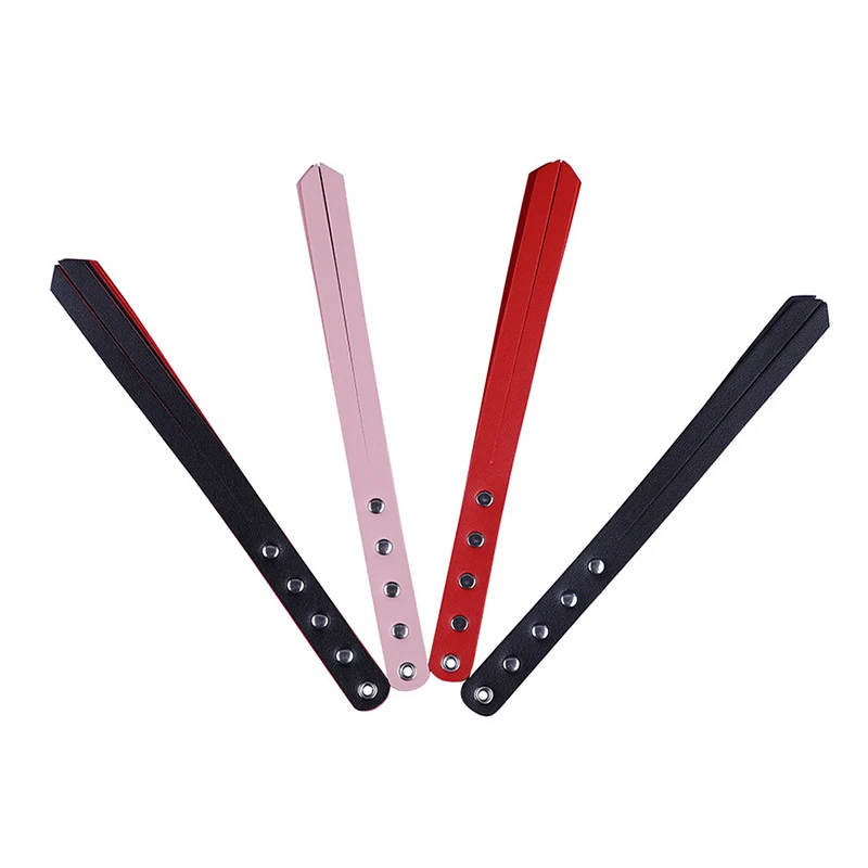 ★▲PU Leather Paddle Slapper Whip For Horse Training Enhance Pain Equestrian Training Horse Whip Equestrian Riding Crops view 2