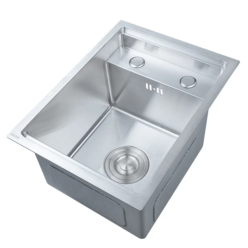 

New 304 stainless steel with cover, hidden sink with faucet bar
